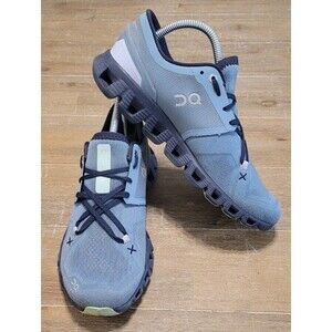 ON Running Cloud X3 60.98096 Wash Ink Women's Running Shoes Size 9 Blue